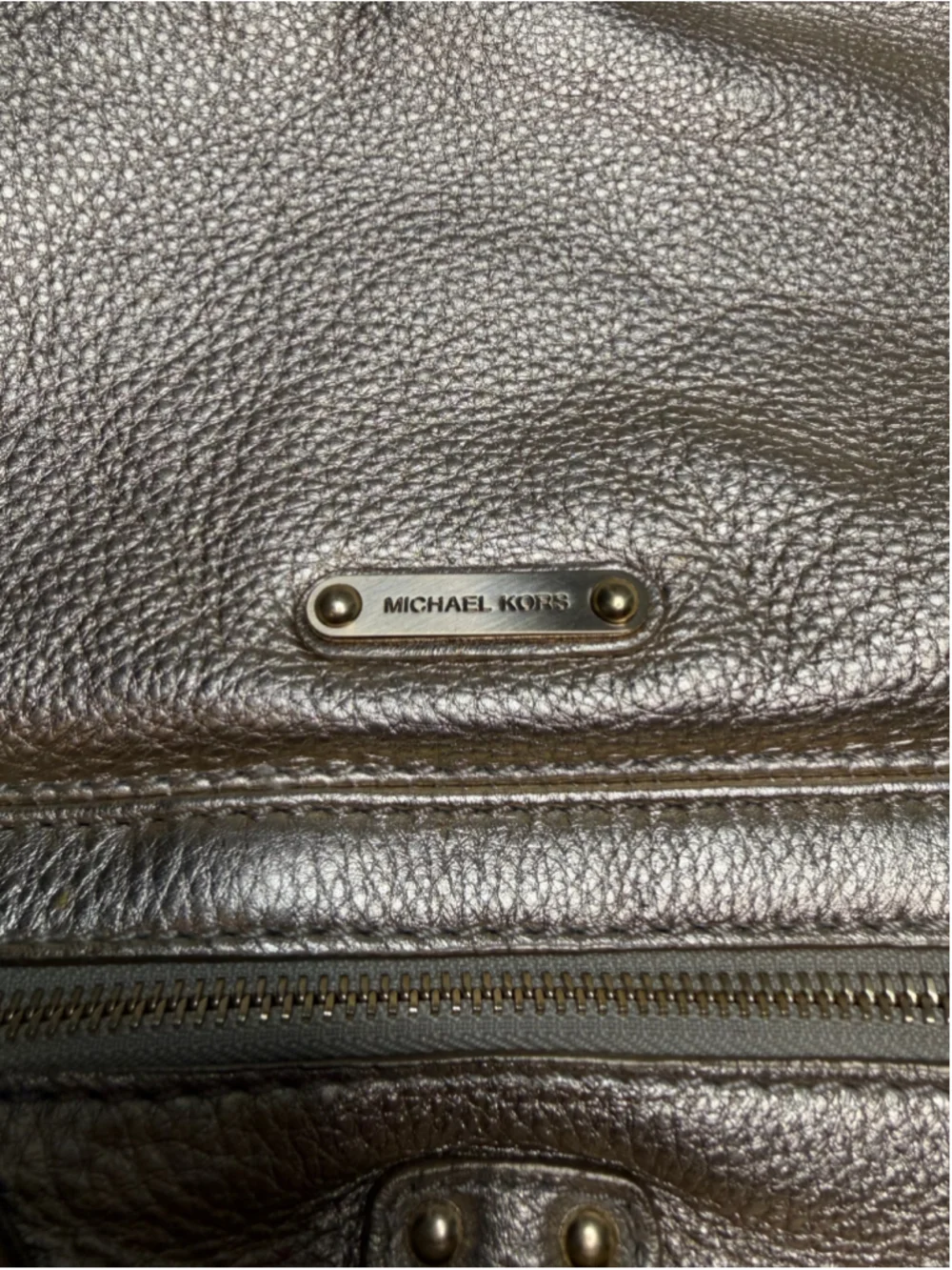 Women's Michael Kors Gold Hobo Bag One Size